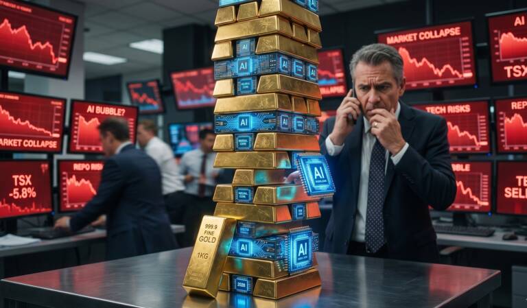 I mercati “Appesi a un filo”: l’allarme di  Bank of Canada tra sbornia da IA e azzardi dei fondi speculativi