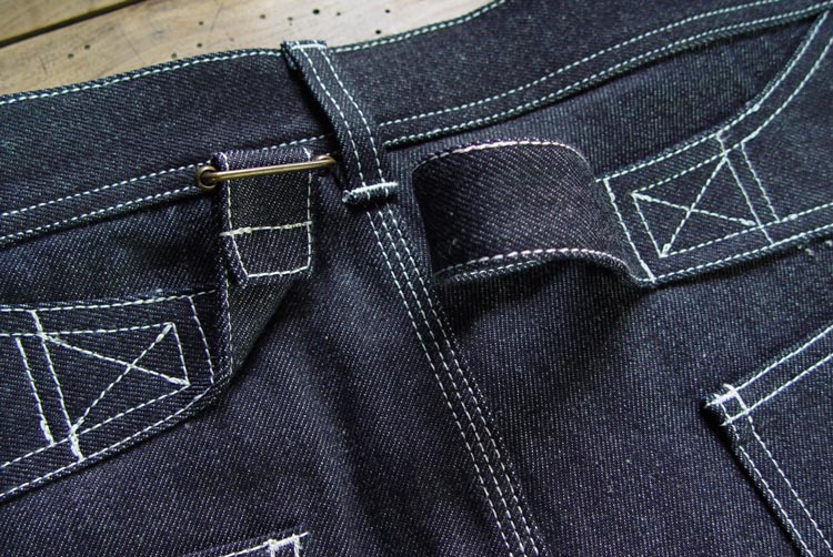 Blue jeans fatto in Italia da Spirit of St. Louis Italia - moda italiana