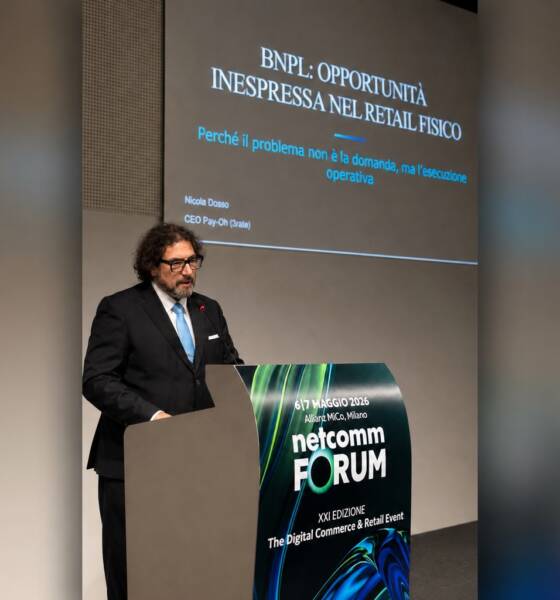 Nicola Dosso, CEO di Pay-Oh al Netcomm Forum