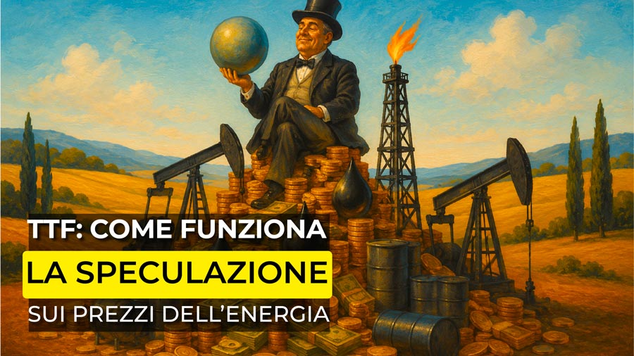 TTF speculazione finanziaria sull'energia