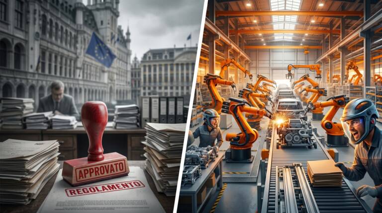 Mentre l’Europa continua a regolamentare, il resto del mondo produce