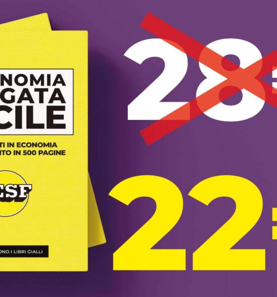 Libro di economia spiegata facile 6a edizione in sconto speciale