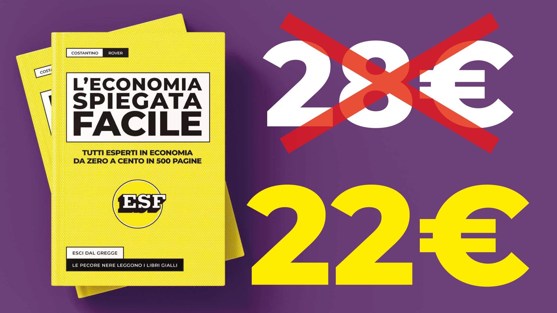 Libro di economia spiegata facile 6a edizione in sconto speciale