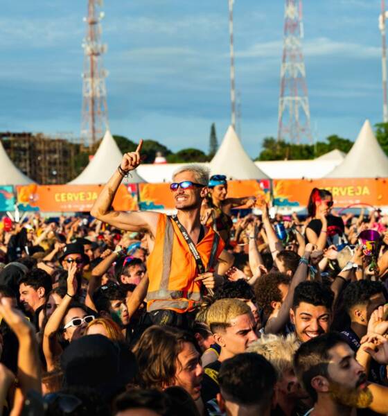 Persone ad un festival