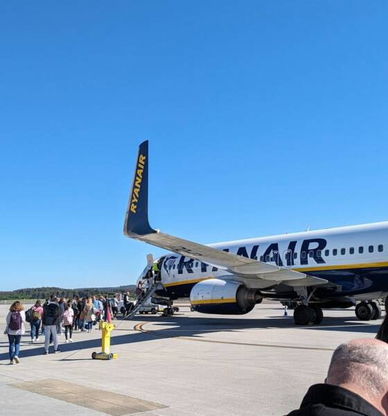 Imbarco sull'aereo